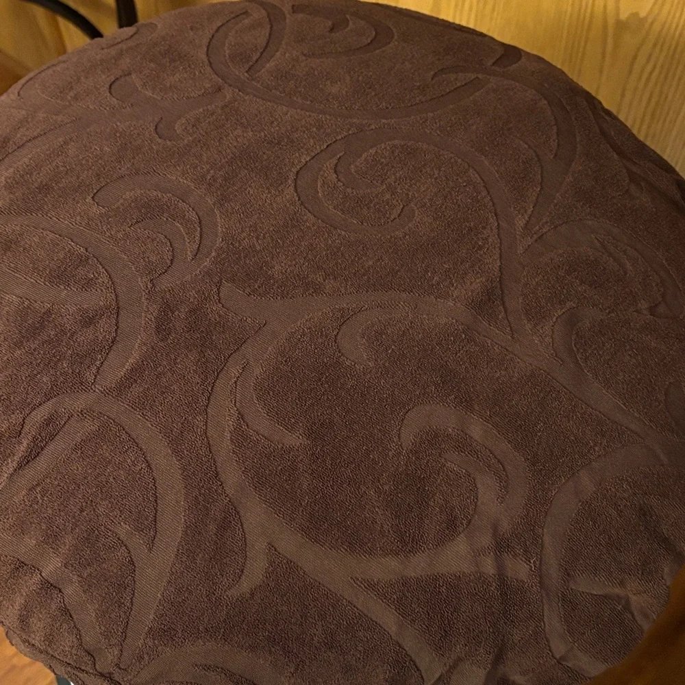 Gemini Waterproof Brown Chair Seat Covers/Barstool Covers